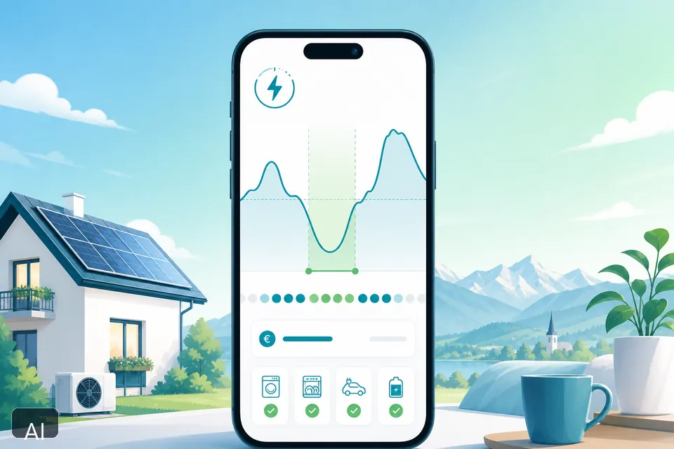 Smartphone mit Sparvo-Preisübersicht